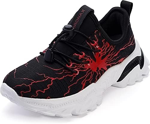 Lightning Boys Slip-On Sneaker — Black Red